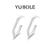 Prism Light Angle-Cut Diamond Earrings